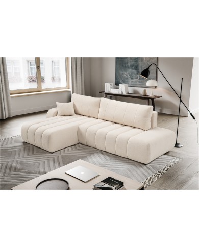 Canapé d'Angle BALOO | Convertible avec Coffre | Design & Confort