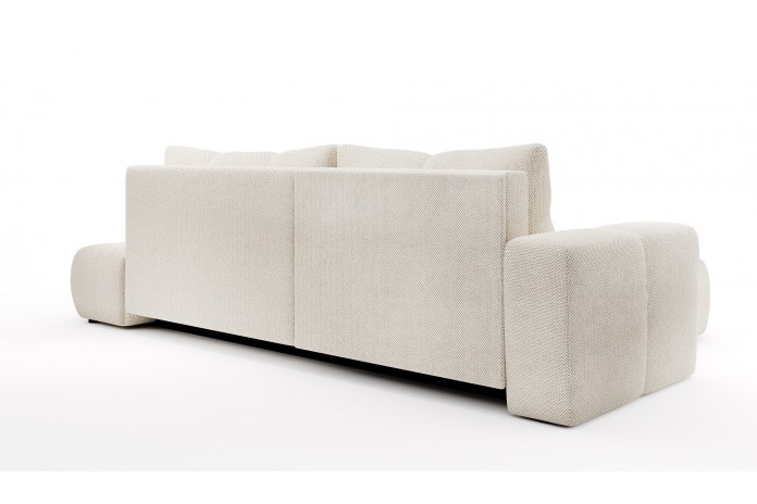 Canapé d'Angle SOHO Bouclé | Convertible & Design Arrondi Cosy