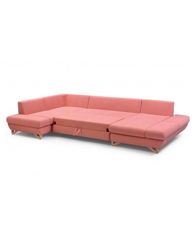 Canapé d’Angle XXL AVITA IV | Convertible, Coffre & Dossier Réglable