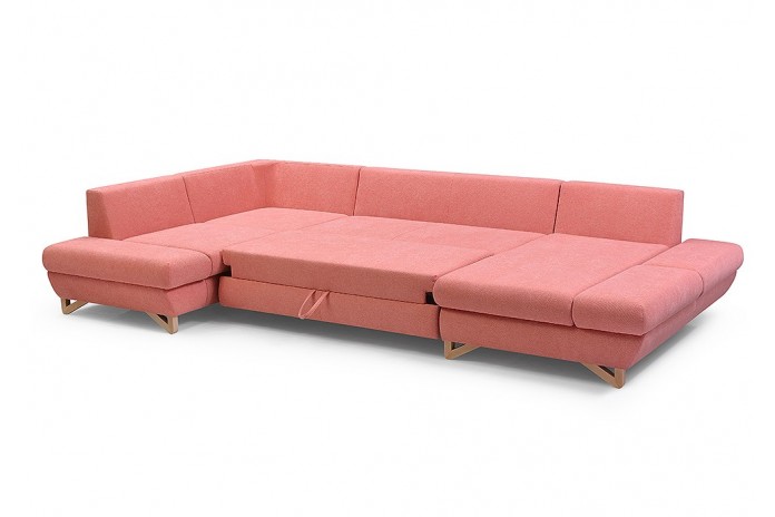 Canapé d’Angle XXL AVITA IV | Convertible, Coffre & Dossier Réglable