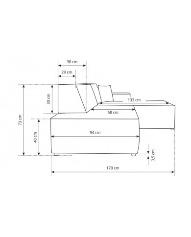 Canapé d'Angle Convertible ADELIO | Style Japandi & Coffre Intégré