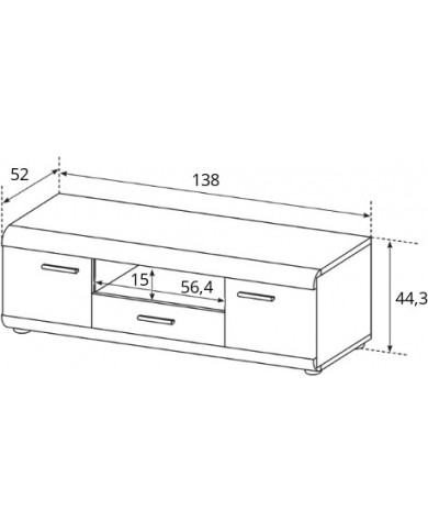 ALTURA SONOMA® — Table Basse Sculpturale 120 cm