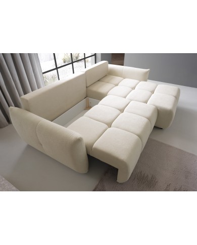 Canapé d’Angle INERTIA SUPREMA | Grand Luxe Convertible & Coffre