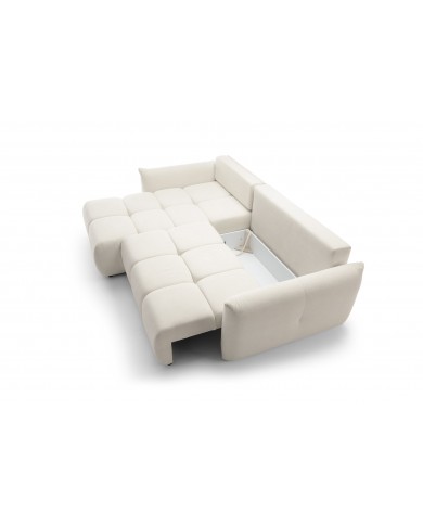 Canapé d’Angle INERTIA SUPREMA | Grand Luxe Convertible & Coffre