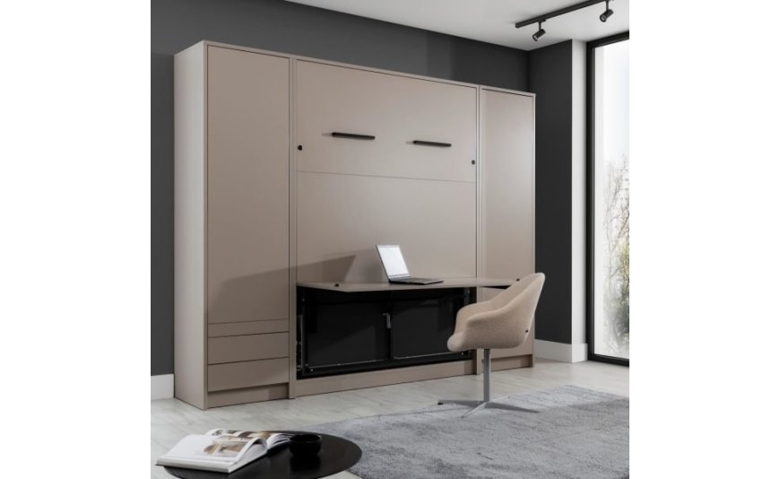 Lit escamotable avec bureau : Le guide pour faire le bon choix "gain de place"